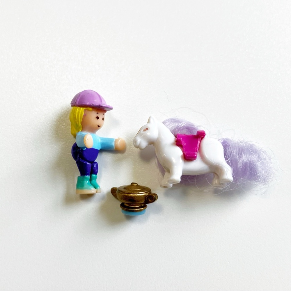 🌸 Polly Pocket | 1995 Shetland Pony Stables
